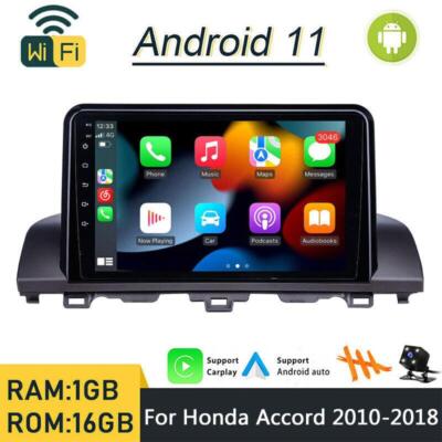 Android Car Stereo Radio GPS Navi Carplay WiFi FM For Honda Accord