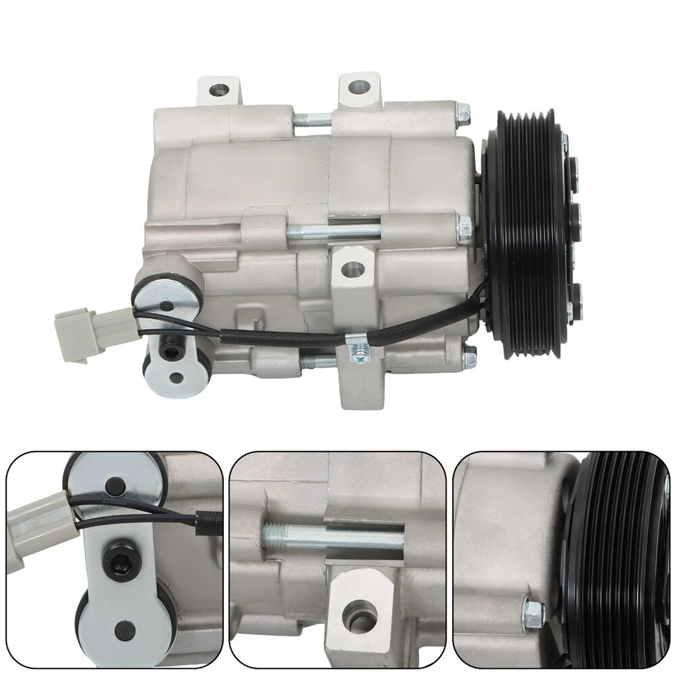 CO 101640C AC A/C Compressor W/Clutch Fit For 2001-2007 Ford Escape 3 ...