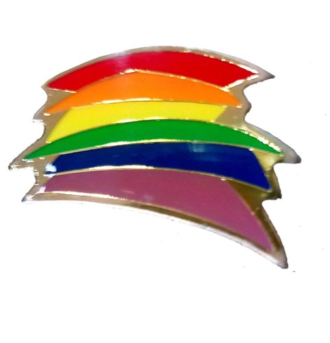 Gay Pride Enamel Lapel Pins Badges Rainbow Leather Bear Flag LGBT Ally Wholesale - Picture 31 of 93