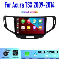 128GB 9" For Acura TSX 2009-14 Apple Carplay Android Car Stereo Radio Head Unit