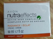 AVON NUTRA EFFECTS  RADIANCE RENEWING NIGHT CREAM 50ml   BRAND NEW 