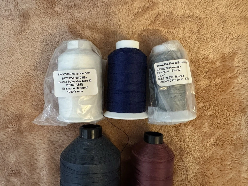 Lot of thread: American & Efrid Anefil, thethreadexchange, Poly, Nylon New &Used - Image 2 of 4