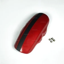 SHORT FRONT FENDER MUD GUARD RED BLACK MAXNUS V.2 FOR HONDA SCL CL 500 2023-2024