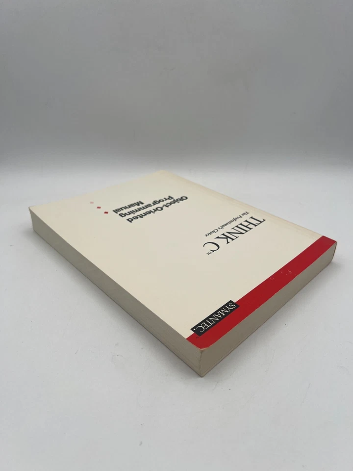 Symantec Think C Professionals Choice Object Oriented Programming Manual 1991 - Image 4 of 4