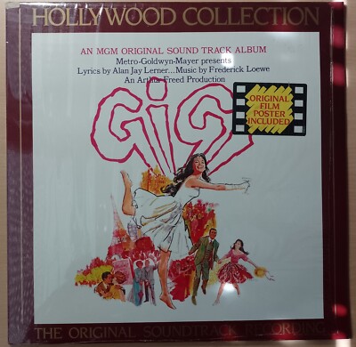 LP Gigi - Frederick Loewe  Soundtrack+ Poster unplayed