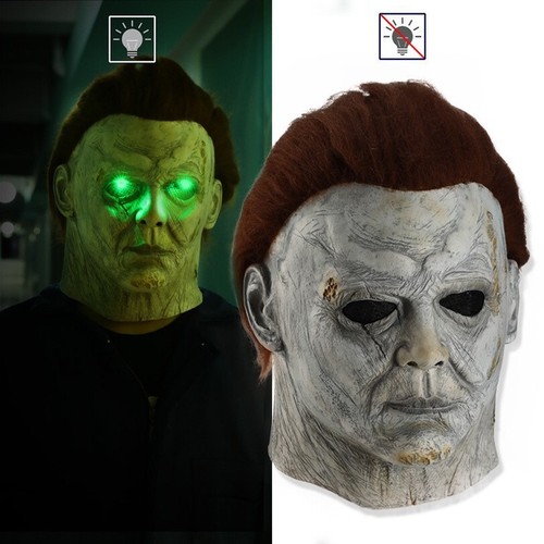 Deluxe Michael Myers Maske Halloween Latex Kopf Erwachsenes Kostüm Geschenk - Bild 13 von 16