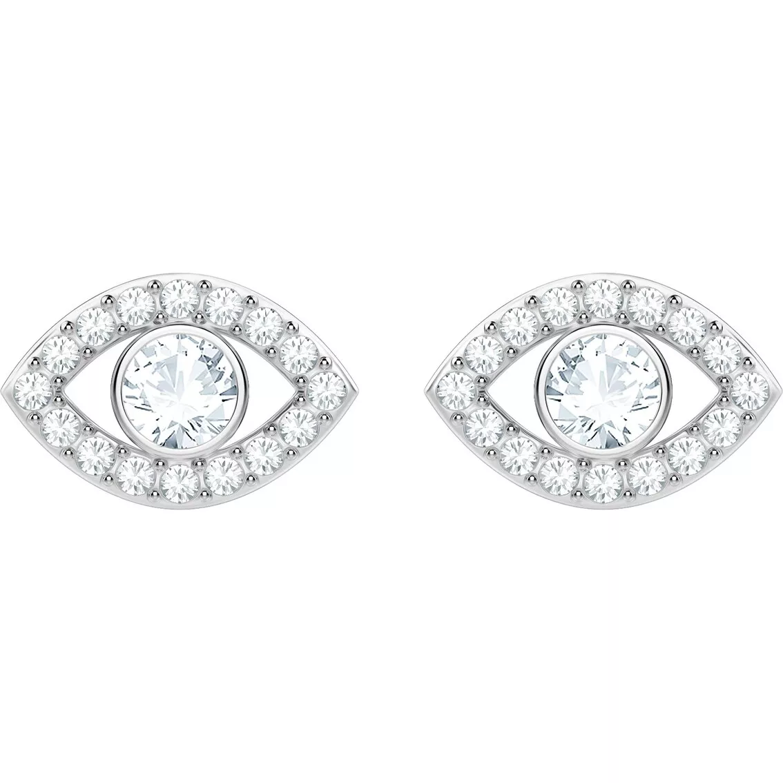 Swarovski earrings clearance evil eye