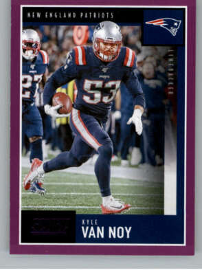 2020 Score Purple #30 Kyle Van Noy New England Patriots