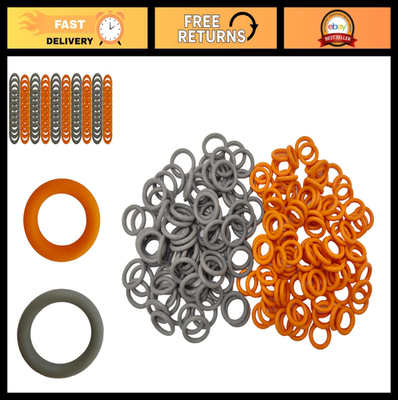 #ad #ad Pressure Washer Quick Coupler O Rings 100 Pack 50 Orange 50 Grey Set Kit $24.99