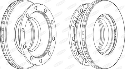 BERAL BCR336A Brake Disc