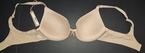 💕SKIMS Se adapta a todos Sujetador con aros ligeramente forrado Arcilla desnuda 40B - Imagen 4 de 9