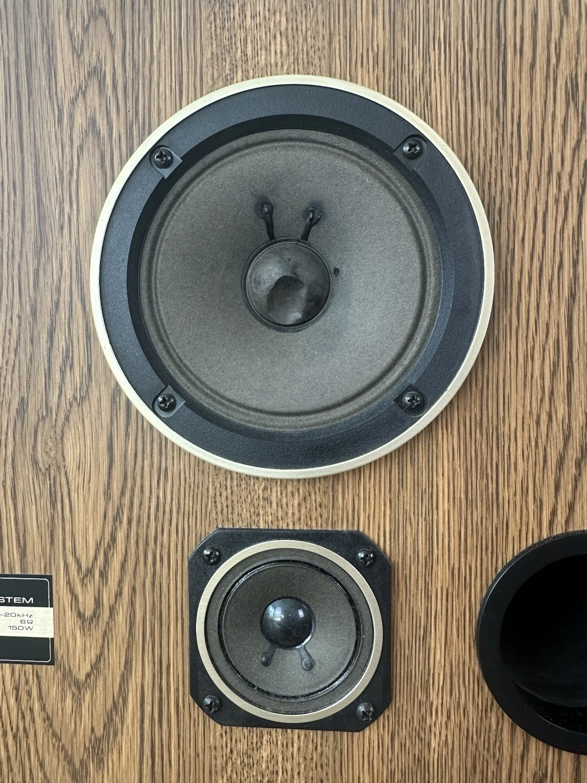 PIONEER CS-G403 3-WAY FLOOR SPEAKER SYSTEM WITH 15” SUB WOOFER PAIR MADE IN 1991 - product detail image 8