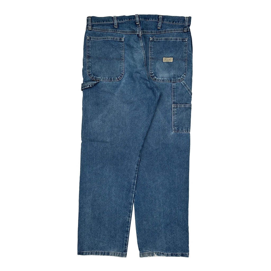 Wrangler Carpenter Jeans - 36W 32L Blue Cotton