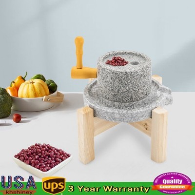 Manual Stone Mill Household Rice Corn Peanut Soy Flour Grinder Hand Stone Mill