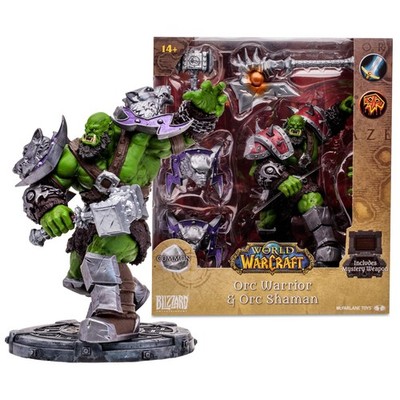 World of Warcraft Orc: Warrior/Shaman (Common) 1:12 Scale Posed Figure