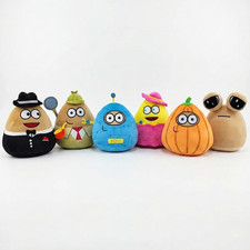 22cm My Pet Alien Pou Plush Toy Soft Stuffed Animal Alien Plushie Doll Gift