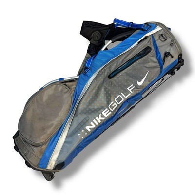 Nike Golf Extreme Light Stand Carry Bag 5-way Divider Black Blue Gray 