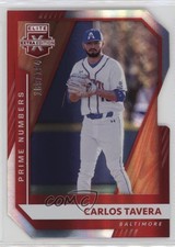 2021 Panini Elite Extra Edition Prime Numbers C Die-Cut /194 Carlos Tavera 2r8
