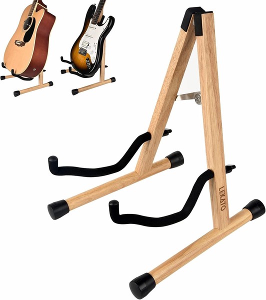 GitarrenstäNder Holz Akustik E-Gitarre Bass Cello Banjo Mandoline Ukulele-image
