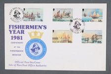 MayfairStamps Isle of Man FDC 1981 Fishermen s Year Combo First Day Cover aaw_57