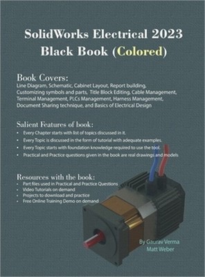 SolidWorks Electrical 2023 Black Book (Hardback or Cased Book)