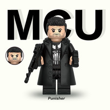 Punisher Daredevil Custom Minifigure 2 in gift for fan Birthday gift Keychain
