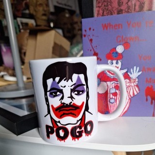 Mug John Wayne Gacy Pogo Serial Killer True Crime Junkies Fun Joke Gifts