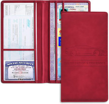 Car Registration and Insurance Holder, Registration and Insurance Card Holder, A