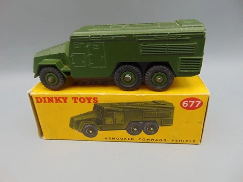 DINKY 677 ARMOURED COMMAND VEHICLE - ORIGINAL VINTAGE MODEL