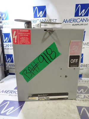 #ad GE SB461R 30 amp 600v Fusible Spectra Busway Switch Bus Plug 3P 4 Wire BP918 $575.10