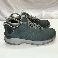 Oboz Women's Sypes Low Leather Waterproof  Thyme Hiking Shoe Sz 8