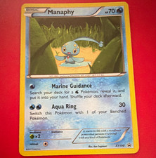 The Pokémon Company Manaphy XY190 Promo Holo Basic Water 70 HP English SWIRL!! on eBay