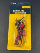 Fluke TL950 test lead kit, 4 mm jack, 0.90 m red/black, MINI-PINCER LEADS