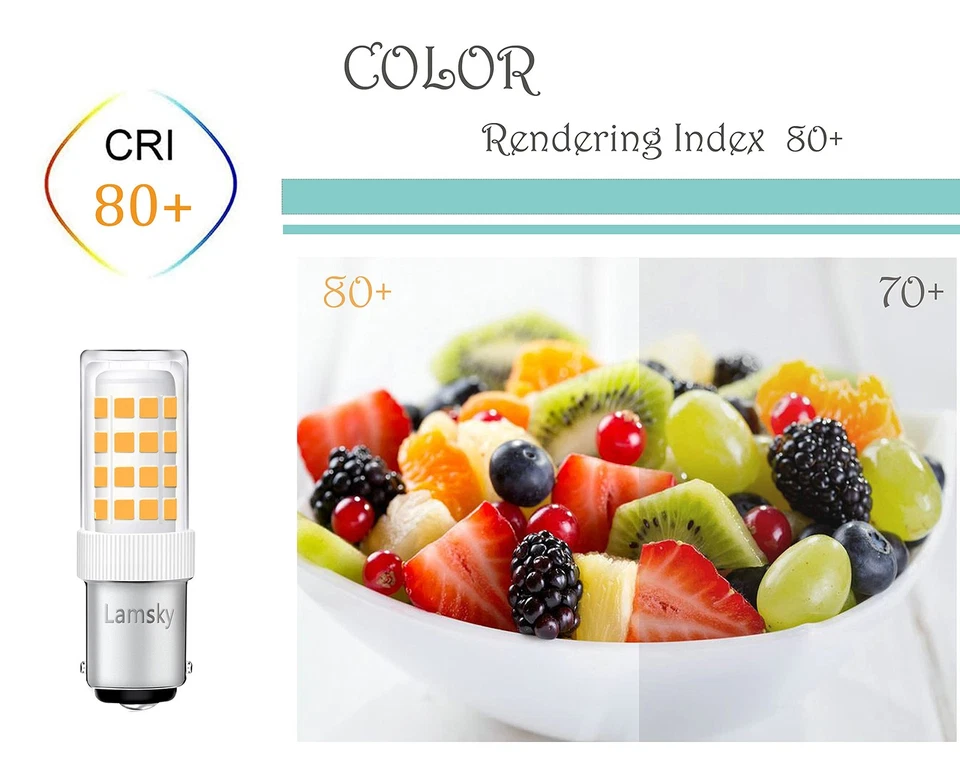 LED BA15D Double Contact Bayonet Base 120 Volts 4W Led Light Bulb,T3/T4/C7/S6... - Image 4 of 4