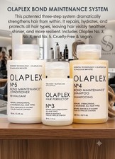 Olaplex Bond Maintenance System Hair Repair Kit No. 3 No. 4 No. 5 Travel Size