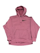 Nike Just Do-it Drifit Therma Women  s Size Xs Hoodie Pink Moisture Wicking