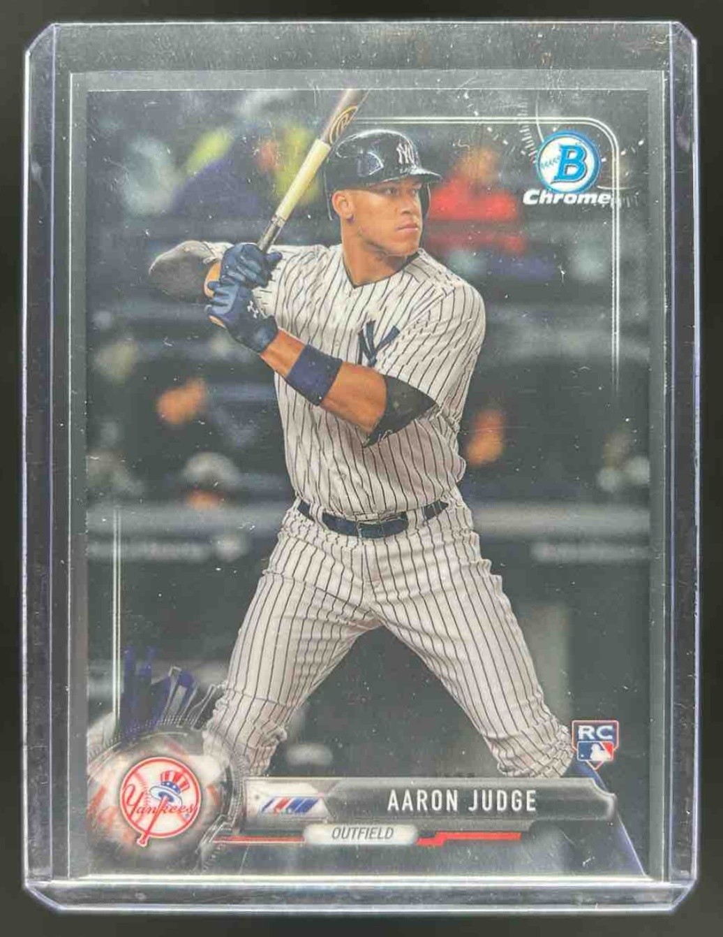 2017 Bowman Chrome Aaron Judge RC Rookie #56 Yankees
