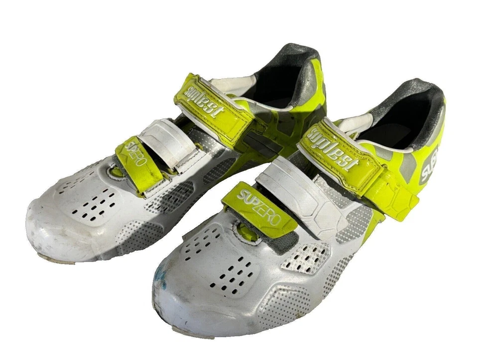 Sapatos de estrada de ciclismo de carbono SUPLEST EU41 US8 Mondo 262 cs579 - Imagem 3 de 4