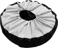 Spare Tire Cover with Handle, 600D Oxford Cloth Portable Tire 600D S  17''-23