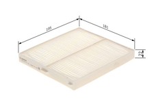 Filtre d'habitacle Nissan PIXO