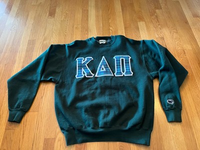 Vtg Penn State Kappa Delta Pi Honor Society Sweatshirt Mens XL Green Crew Neck