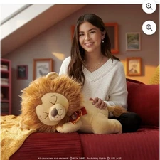 Jazwares  Harry Potter Gryffindor Lion 18-inch Sleeping Plush 