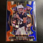 2025 Panini Select Drake Maye #80 Concourse Red Blue Shock