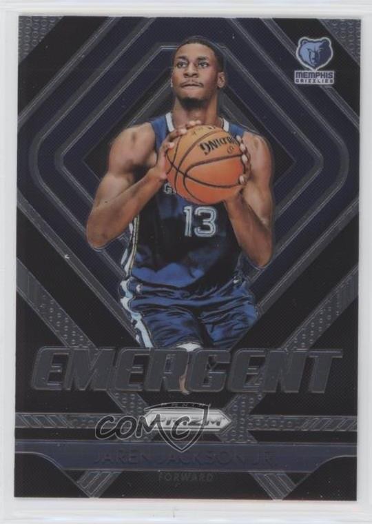 2018-19 Panini Prizm Emergent Jaren Jackson Jr #4 Rookie RC 0g27