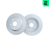 Optimal 2X Bremsscheiben Hinten BelüFtet Beschichtet FüR Subaru Forester SK SK
