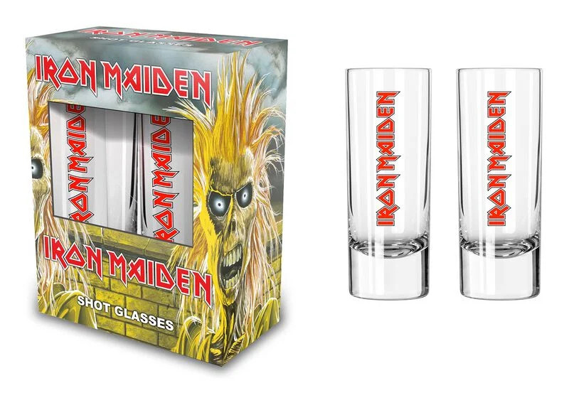 Iron Maiden Schnapsglas-Set Iron Maiden klar Standard