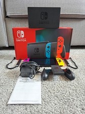 Nintendo Switch V2 Console With Accessories - Neon Purple / Neon Orange