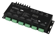 Sunricher LED controller DMX512, RDM, XLR 5pin, RJ45, 24x4A