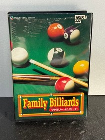 Family Billiard Family Billiard MSX2 with box Japanese