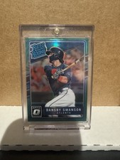 2017 Donruss Optic DANSBY SWANSON Rated Rookie Green /5 Rare Cubs Braves